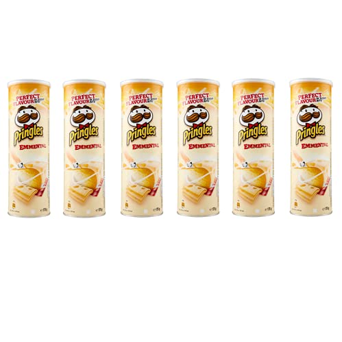 6x Pringles Emmental Knabbergebäck mit Emmental Kase Geschmack Chips 175g 6x Pringles Emmental Knabbergebäck mit Emmental Kase Geschmack Chips 175g von Pringles
