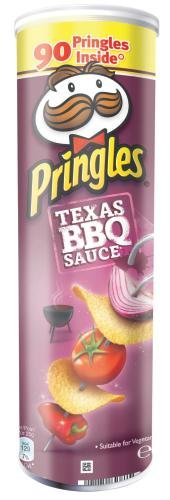 Pringles Barbeque, 3er Pack (3 x 165 g Dose) von Pringles