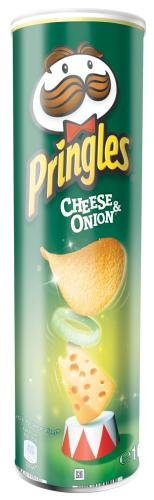 Pringles Cheese & Onion, 3er Pack (3 x 165 g Dose) von Pringles