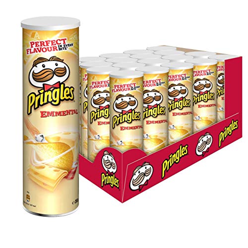 Pringles Emmental | Chips mit Käse Geschmack | 19er Vorratspackung (19 x 200g) von Pringles