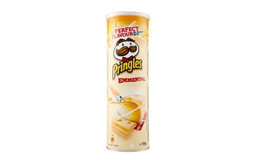 Pringles Emmental Knabbergebäck mit Emmental Kase Geschmack Chips 175g von Pringles