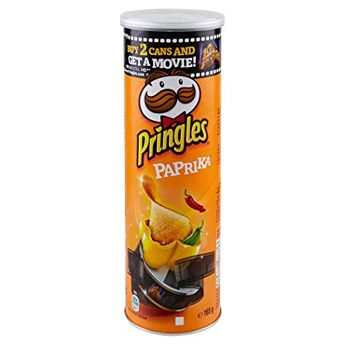 Pringles Paprika Patatine 165g Kartoffel chips Pringles Paprika Patatine 165g Kartoffel chips von Pringles