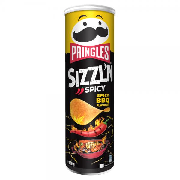 Pringles SIZZL'N Spicy Barbecue Chips von Pringles