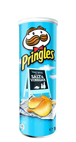Pringles - Salt & Vinegar - 165 g - [Pack de 6] von Pringles