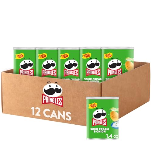 Pringles Sour Cream and Onion Small Stacks, 1.41 Ounce (Pack of 12) von Pringles