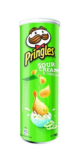Pringles Sour Cream & Onion, 3er Pack (3 x 165 g Dose) von Pringles