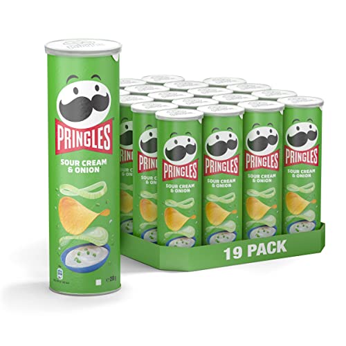 Pringles Sour Cream & Onion | Sourcream Chips | 19er Vorratspackung (19 x 200g) von Pringles