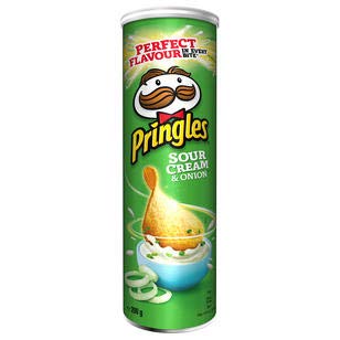 Pringles Sour Cream & Onion | Sourcream Chips | 19er Vorratspackung (19 x 165g) von Pringles