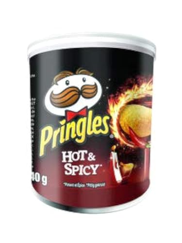 Pringles hot & spicy 40 gr | 12x | Gesamtgewicht 480 gr von Pringles