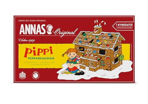 Pippi Langstrumpf Lebkuchenhaus/Pepperkakshus Original aus Schweden (Bausatz) Original Annas von PrintGreen!