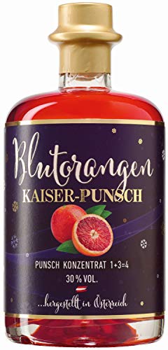 Prinz Blutorangen Kaiser 1:3 Punschkonzentrat 30% 0,5l von Prinz Fein-Brennerei