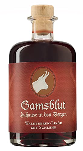 Prinz Gamsblut Likör 23% 0,5l von Homos