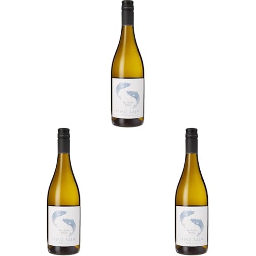 Prinz Salm Der Salm weiss Rhein Weisswein trocken, 750ml (Packung mit 3) von Prinz Salm