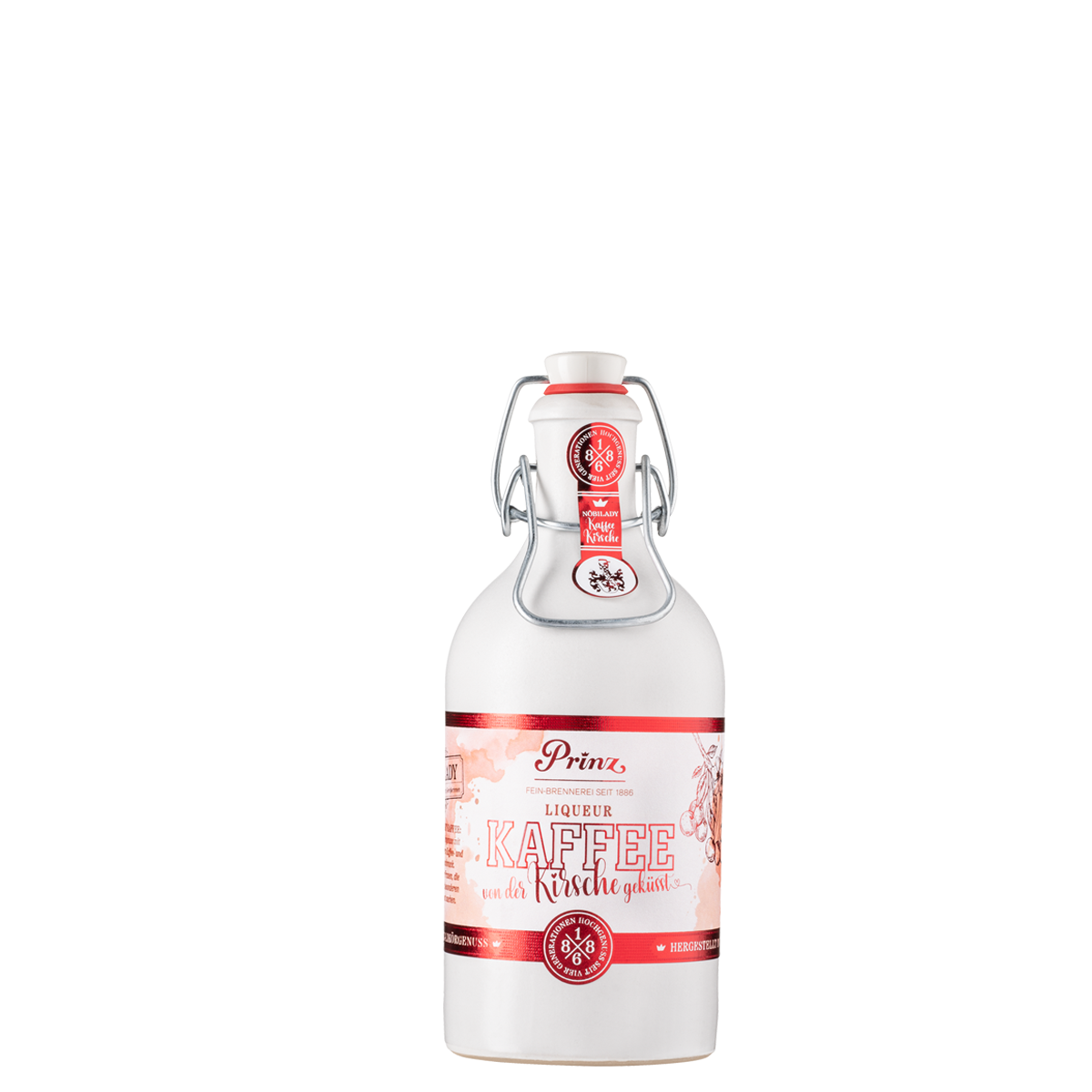 Nobilady Kaffee Kirsch Liqueur 17,7 % vol 0,5l Nobilady Kaffee Kirsch Liqueur 17,7 % vol 0,5l von Prinz Schnaps Feinbrennerei