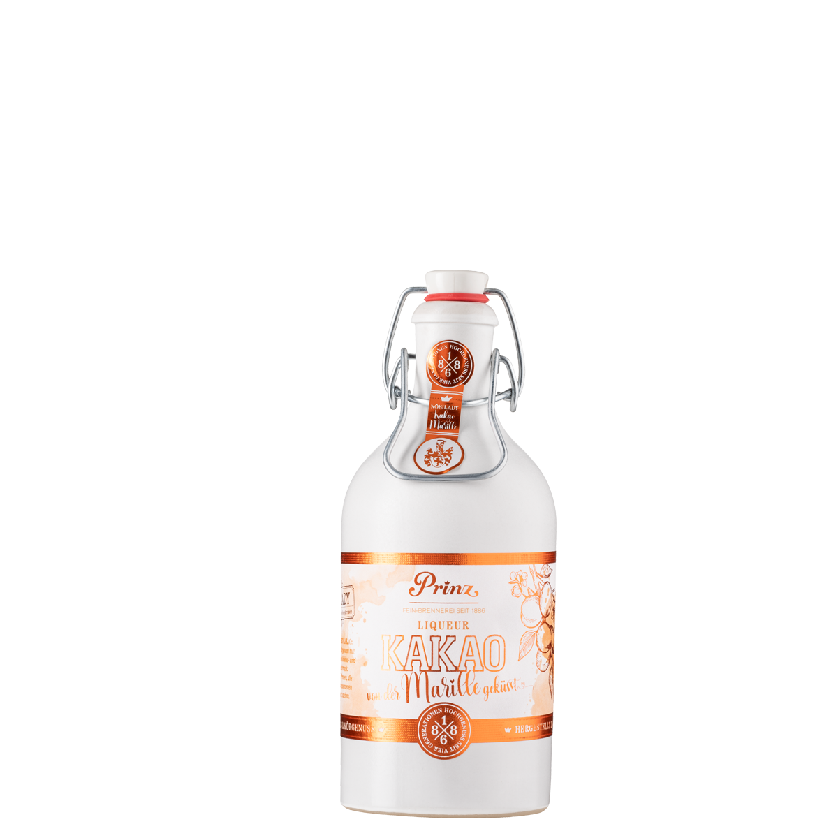 Nobilady Kakao - Marillen Liqueur 17,7 % vol 0,5l Nobilady Kakao - Marillen Liqueur 17,7 % vol 0,5l von Prinz Schnaps Feinbrennerei