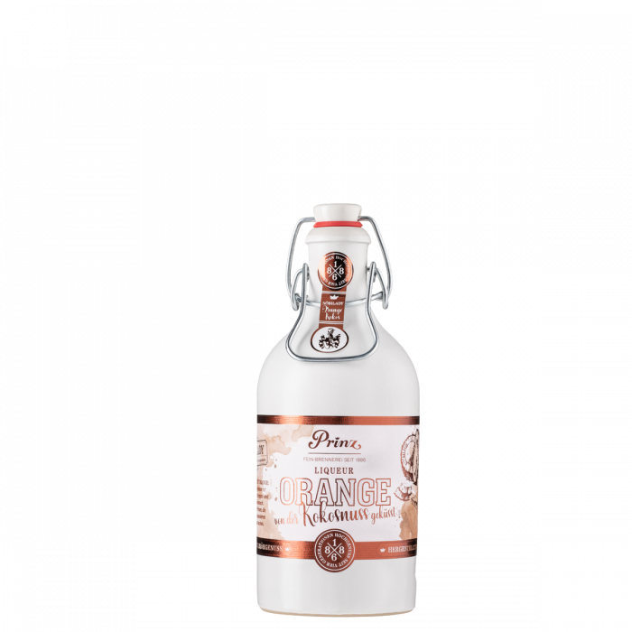 Nobilady Orange-Kokosnuss Liqueur 17,7 % vol 0,5l Nobilady Orange-Kokosnuss Liqueur 17,7 % vol 0,5l von Prinz Schnaps Feinbrennerei