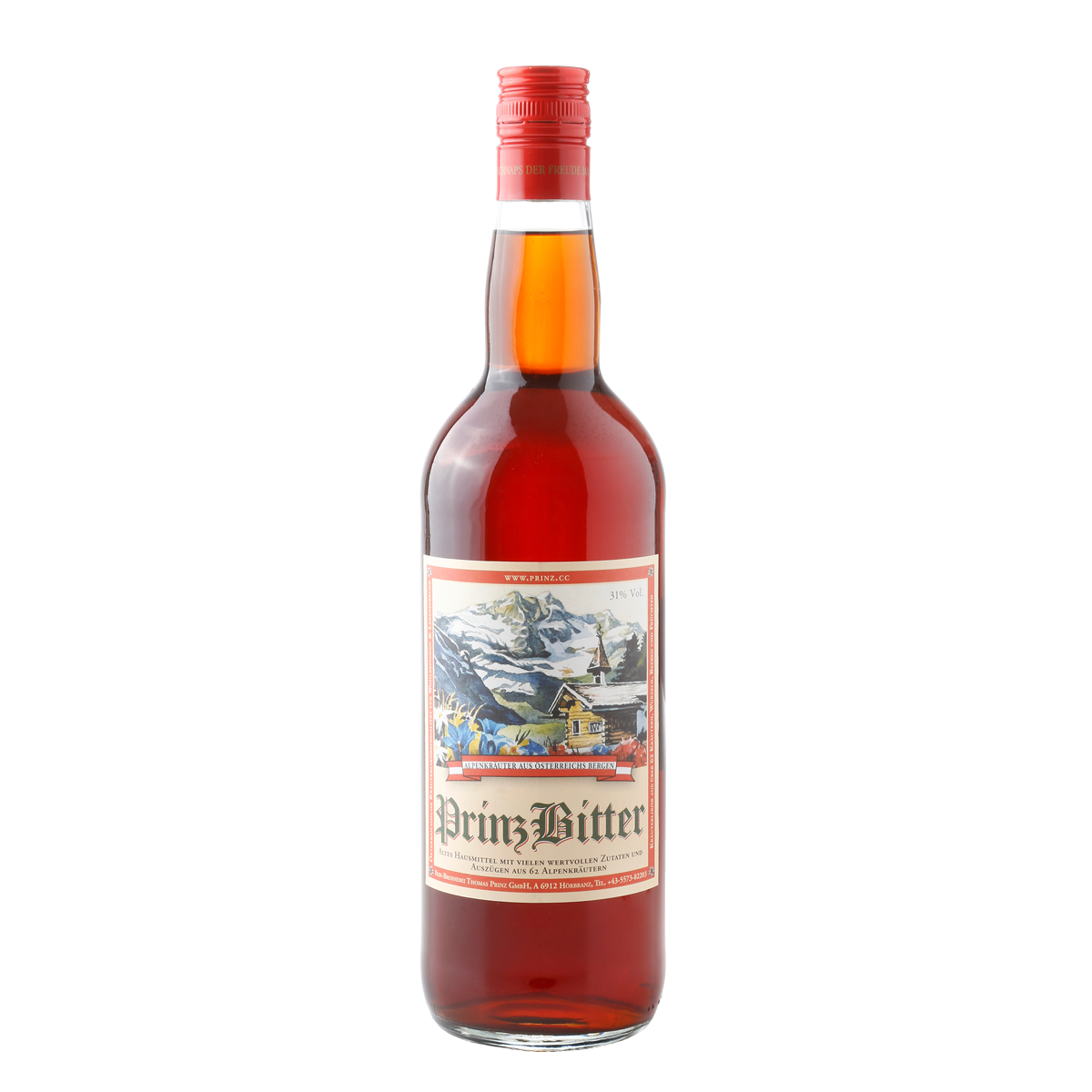Prinz-Bitter 31% vol. Kräuterlikör Prinz-Bitter 31% vol. Kräuterlikör von Prinz Schnaps Feinbrennerei