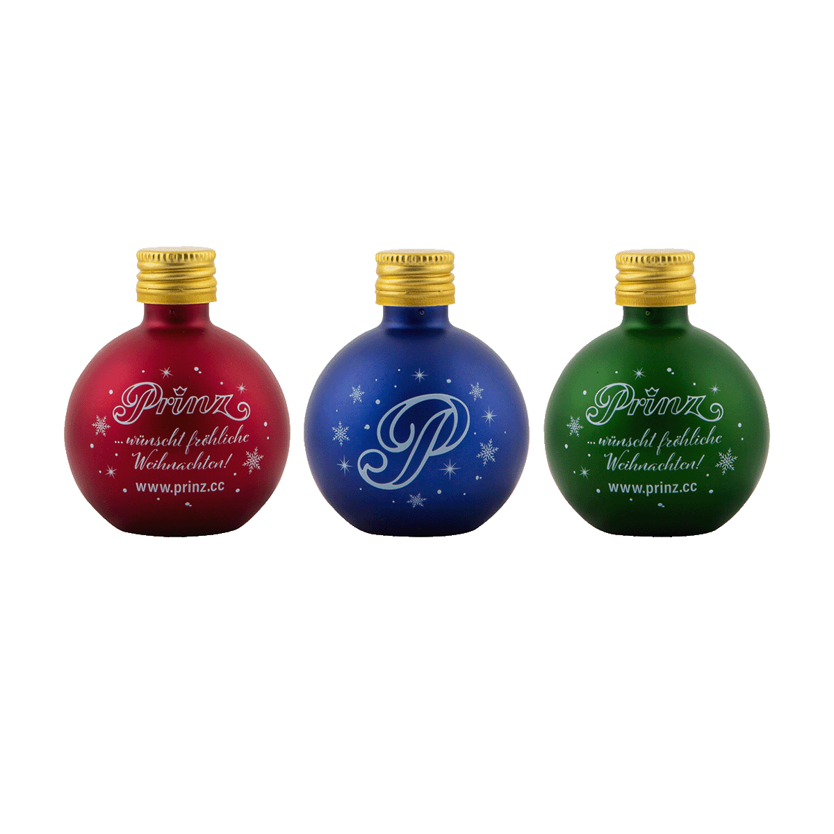 Prinz Christbaumkugel 3er Set Prinz Christbaumkugel 3er Set von Prinz Schnaps Feinbrennerei