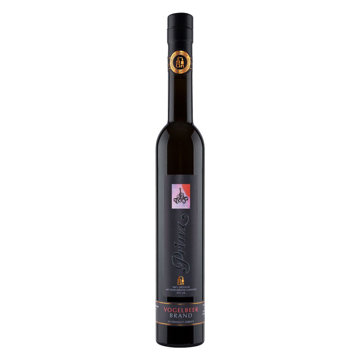 Prinz Hafele Vogelbeer Brand 45% vol. Prinz Hafele Vogelbeer Brand 45% vol. von Prinz Schnaps Feinbrennerei