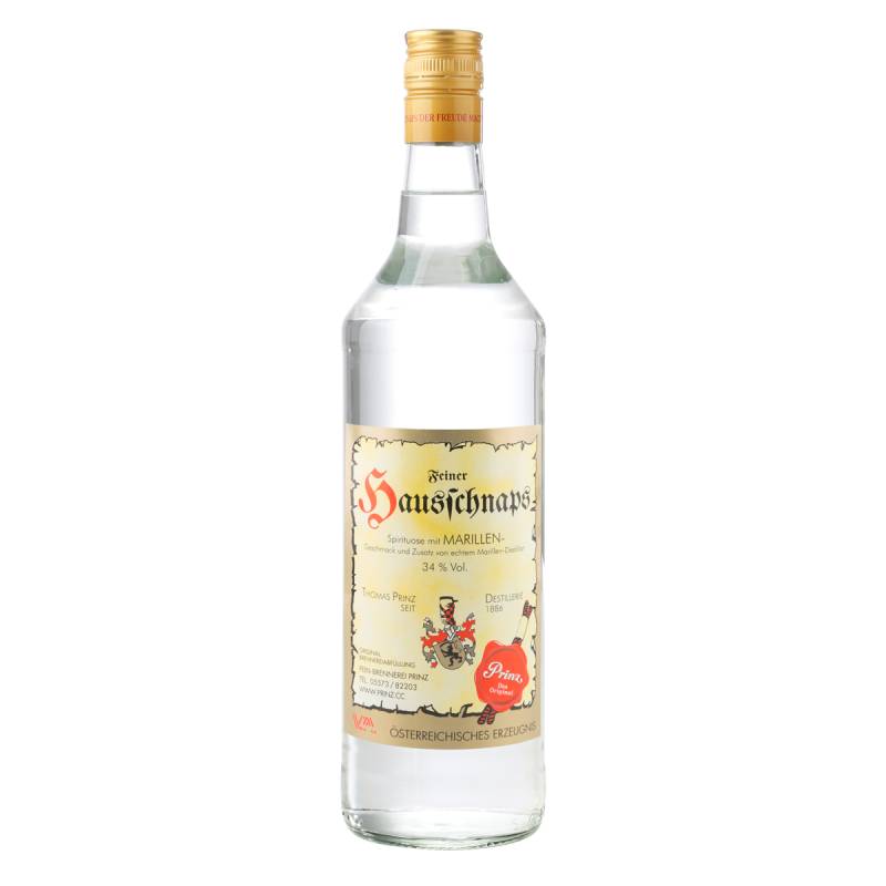 Prinz Hausschnaps Marille 34% vol. von Prinz Schnaps Feinbrennerei