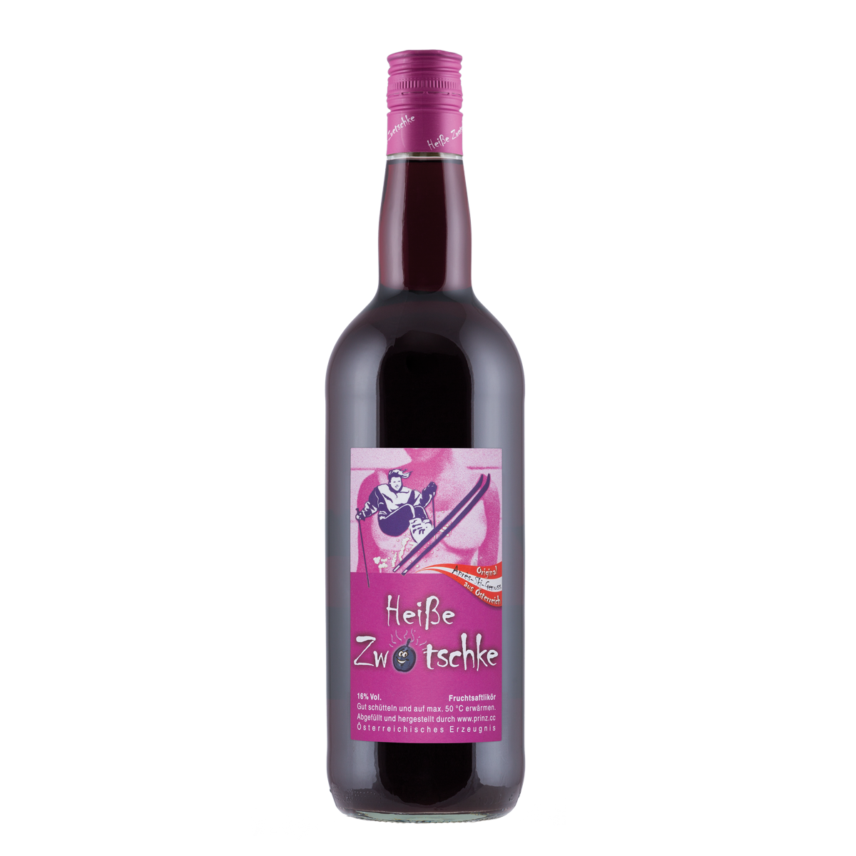 Prinz Heiße-Zwetschke Likör 16% vol. Prinz Heiße-Zwetschke Likör 16% vol. von Prinz Schnaps Feinbrennerei