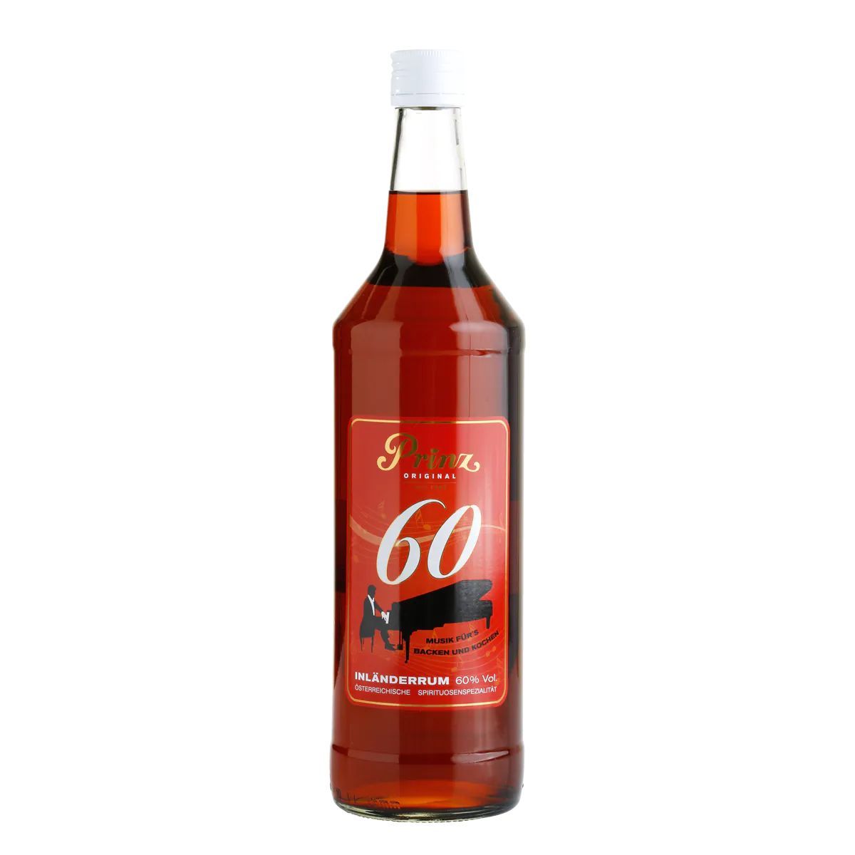 Prinz Inländer Rum 60% Vol 1,0 Liter Prinz Inländer Rum 60% Vol 1,0 Liter von Prinz Schnaps Feinbrennerei