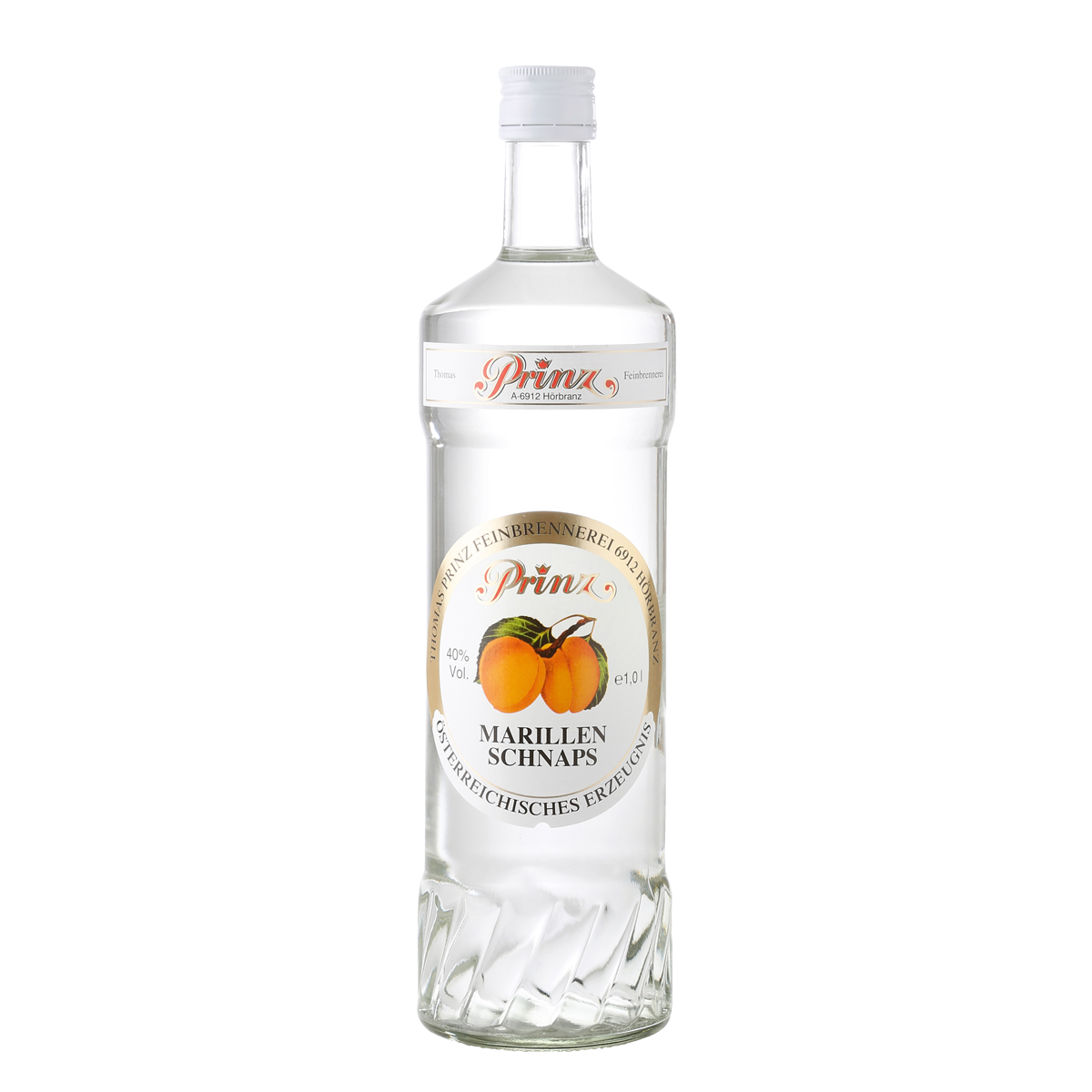 Prinz Marillen-Schnaps 40% vol. von Prinz Schnaps Feinbrennerei