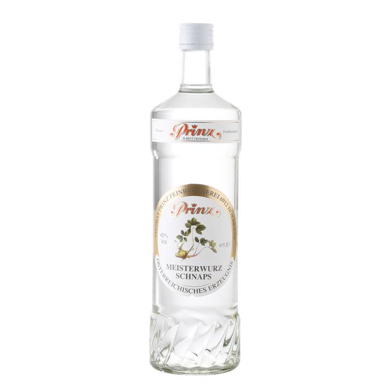 Prinz Meisterwurz Schnaps 40% vol von Prinz Schnaps Feinbrennerei