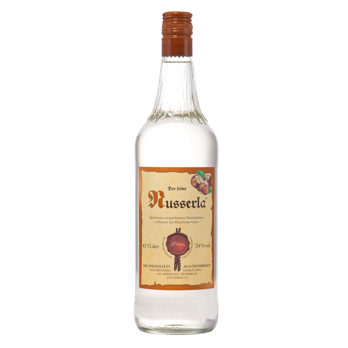 Prinz Nusserla 34% vol. Prinz Nusserla 34% vol. von Prinz Schnaps Feinbrennerei
