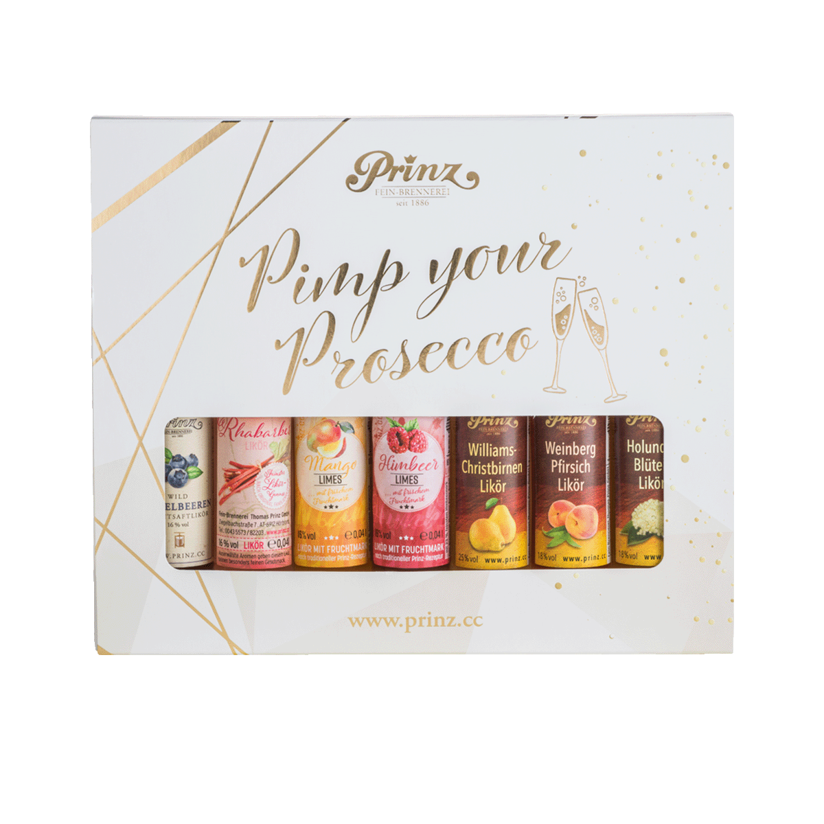 Prinz Pimp your Prosecco von Prinz Schnaps Feinbrennerei