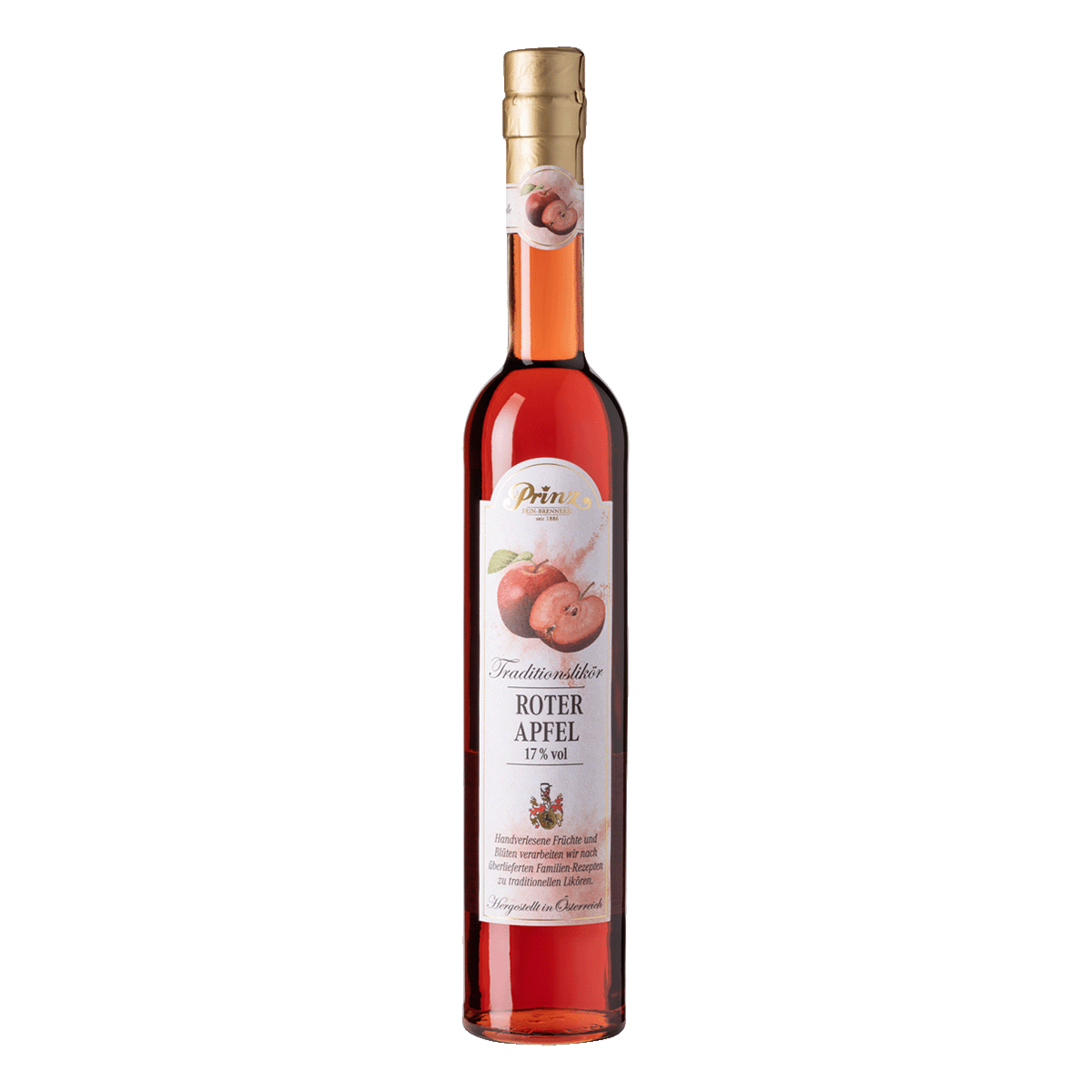 Prinz Roter Apfel Likör 17% vol Prinz Roter Apfel Likör 17% vol von Prinz Schnaps Feinbrennerei