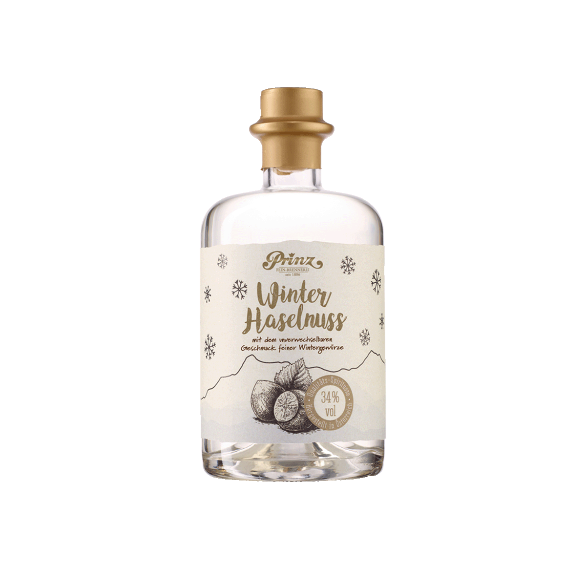 Prinz Winter Haselnuss 34% vol Prinz Winter Haselnuss 34% vol von Prinz Schnaps Feinbrennerei