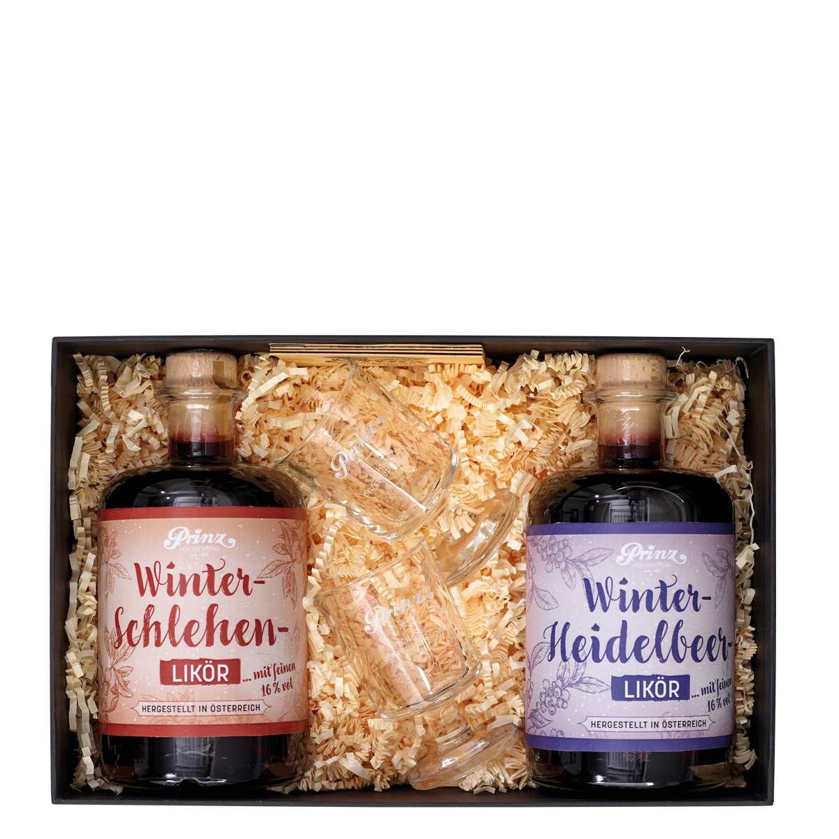 Prinz Winter Likör Geschenkbox Prinz Winter Likör Geschenkbox von Prinz Schnaps Feinbrennerei