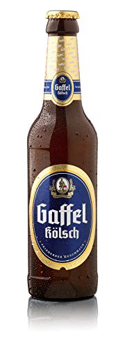 Gaffel Kölsch (12 Flaschen à 0,5 l / 4,8 % vol.) inc. 0.96€ MEHRWEG Pfand von Privatbrauerei Gaffel