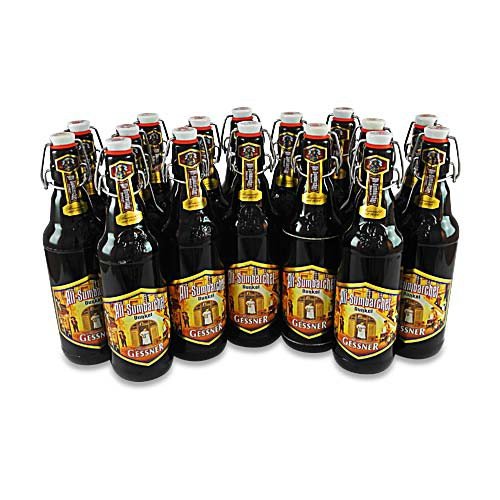 Alt-Sumbarcher Dunkel (16 Flaschen à 0,5 l / 5,2% vol.) von Privatbrauerei Gessner