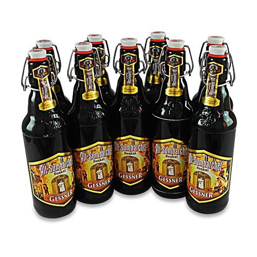 Alt-Sumbarcher Dunkel (9 Flaschen à 0,5 l / 5,2% vol.) von Privatbrauerei Gessner