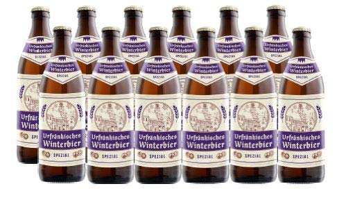Urfränkisches Landbier Winterbier 12 Flaschen je 0,5 l von Privatbrauerei Kesselring