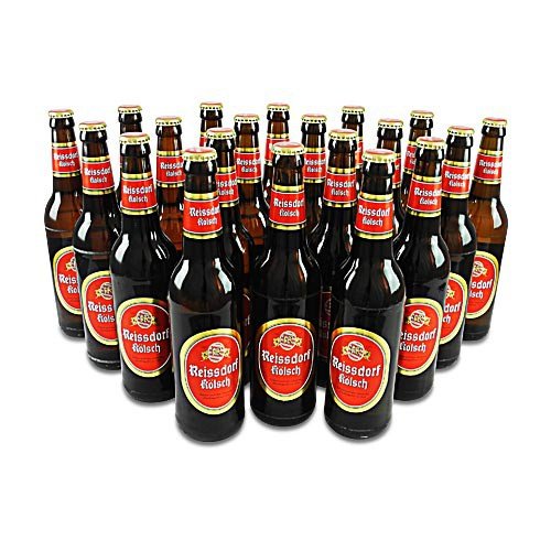 Reissdorf Kölsch (20 Flaschen à 0,5 l / 4,8 % vol.) inc. 1.60€ MEHRWEG Pfand von Privatbrauerei Reissdorf