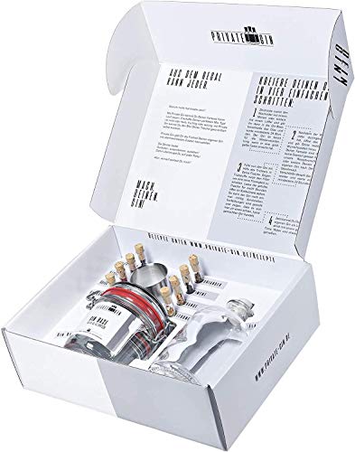 Private-Gin selbermachen - Gin Baukasten - All inclusive Set - Geschenk für Männer - Gewürze und Basis (1 x 450ml) Private-Gin selbermachen - Gin Baukasten - All inclusive Set - Geschenk für Männer - Gewürze und Basis (1 x 450ml) von Private-Gin