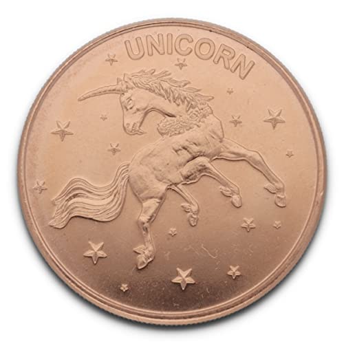 Private Mint 1 Unze (AVDP) .999 fein Kupfer ''Unicorn - Einhorn'' von Private Mint
