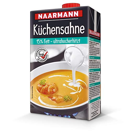 Küchensahne 15 Prozent ultrahocherhitzt Schraubverschluss 5000g von Privatmolkerei Naarmann GmbH