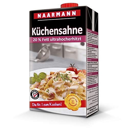 Küchensahne 20 Prozent ultrahocherhitzt Schraubverschluss 1000g Küchensahne 20 Prozent ultrahocherhitzt Schraubverschluss 1000g von Privatmolkerei Naarmann GmbH