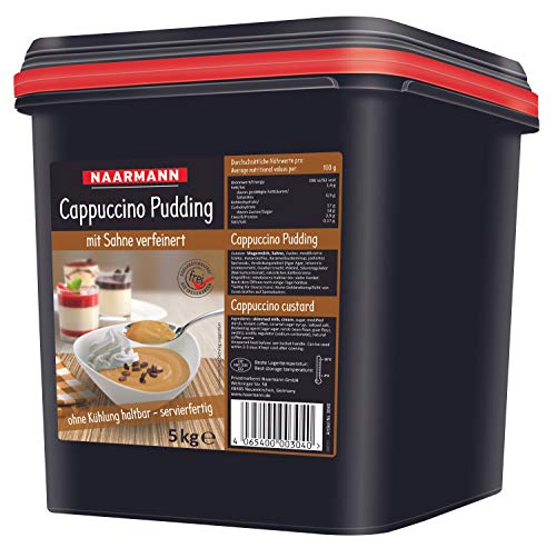 Naarmann Cappuccino Pudding mit Sahne verfeinert cremig 5000g von Privatmolkerei Naarmann GmbH