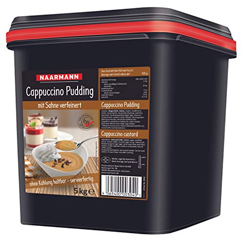 Naarmann Cappuccino Pudding mit Sahne verfeinert cremig 5000g Naarmann Cappuccino Pudding mit Sahne verfeinert cremig 5000g von Privatmolkerei Naarmann GmbH