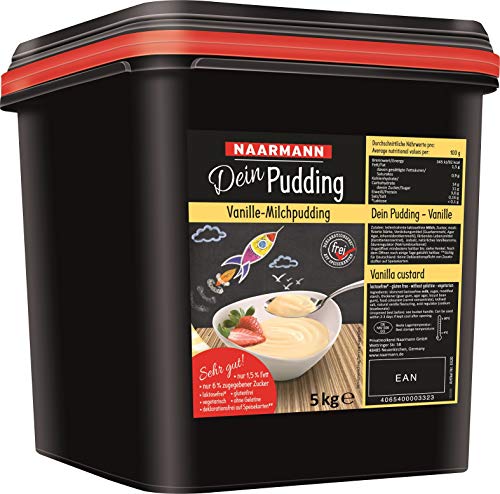Naarmann Dein Pudding Vanille laktosefrei 1.5 Prozent Fett 5000g von Privatmolkerei Naarmann GmbH