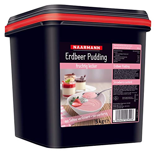Naarmann Erdbeer Pudding mit Sahne verfeinert servierfertig 5000g von Privatmolkerei Naarmann GmbH