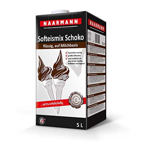 Naarmann Softeismix Schoko flüssig 5 Prozent Fett cremig 5000ml Naarmann Softeismix Schoko flüssig 5 Prozent Fett cremig 5000ml von Privatmolkerei Naarmann GmbH
