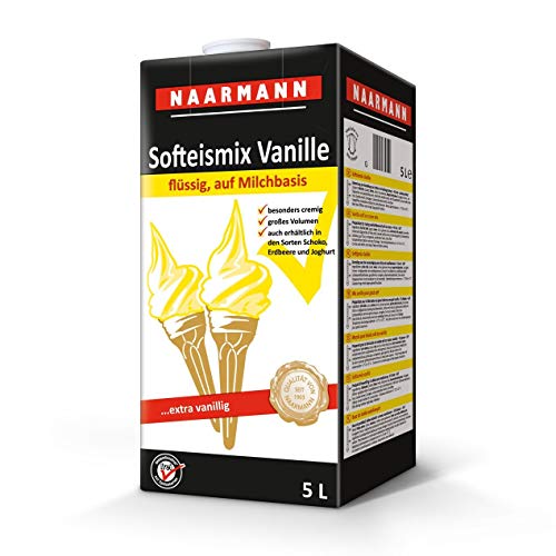 Naarmann Softeismix Vanille flüssig 5 Prozent Fett cremig 5000ml von Privatmolkerei Naarmann GmbH