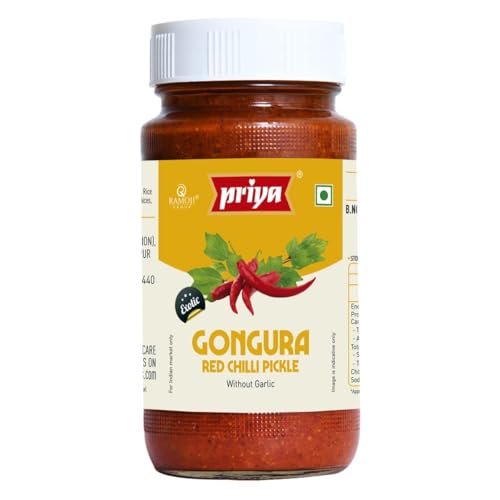 Priya Gongura & Redchilli Pickle 300 g von Priya