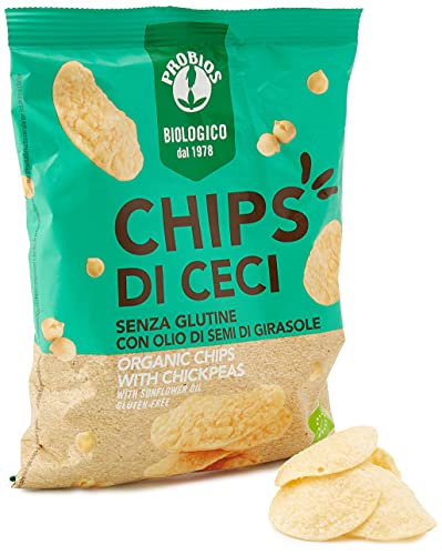 PROBIOS Bio Chips mit Kichererbsen, 12er Pack (12 x 40 g) von Probios